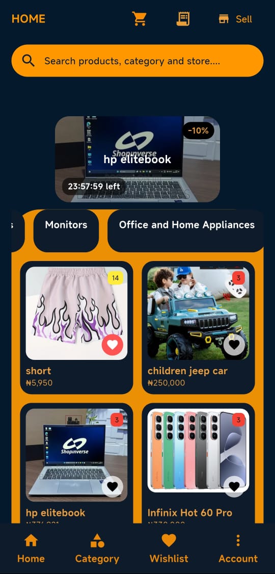 EdgeBaz app screen